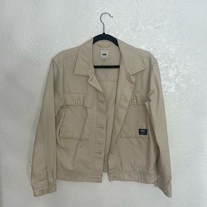Vans Jacket, size medium, beige
